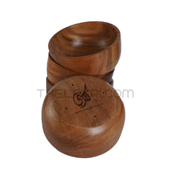 Wooden 4 Bowl Set