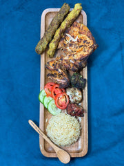 Wooden BBQ Tray