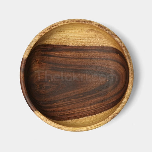 Medium Wooden Bowl 8"