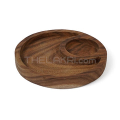 Wooden Tea Tray, Mug and a Spoon Set