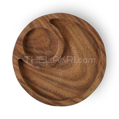 Wooden Tea Tray, Mug and a Spoon Set
