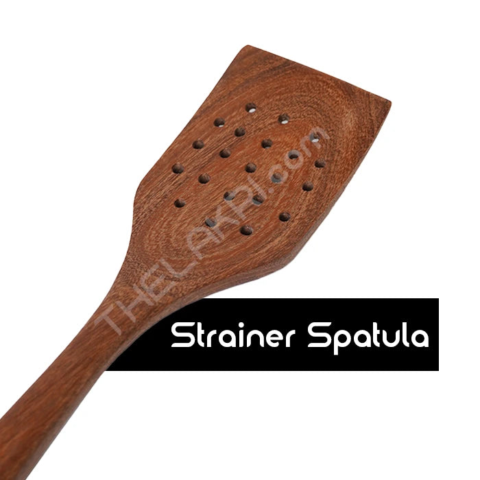 Premium Wooden Cooking Spoon Set (Set of 5)