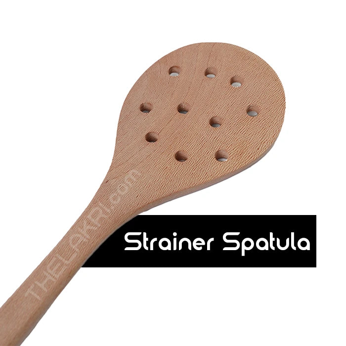 Premium Wooden Cooking Spoon Set (Set of 5)