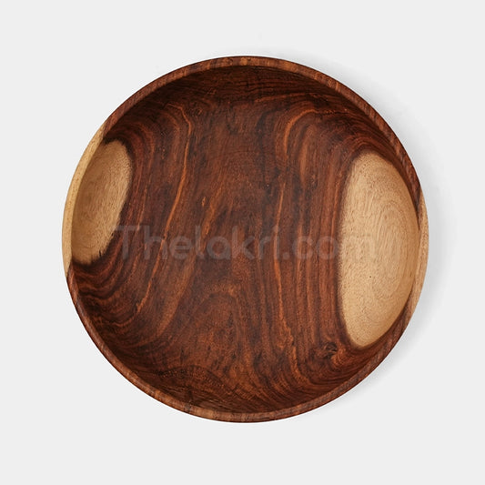 Large Wooden Bowl 12"