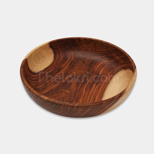 Large Wooden Bowl 12"