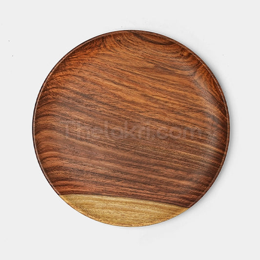 Large Wooden Plate