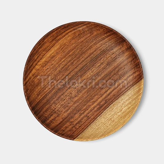 Small Wooden Plate