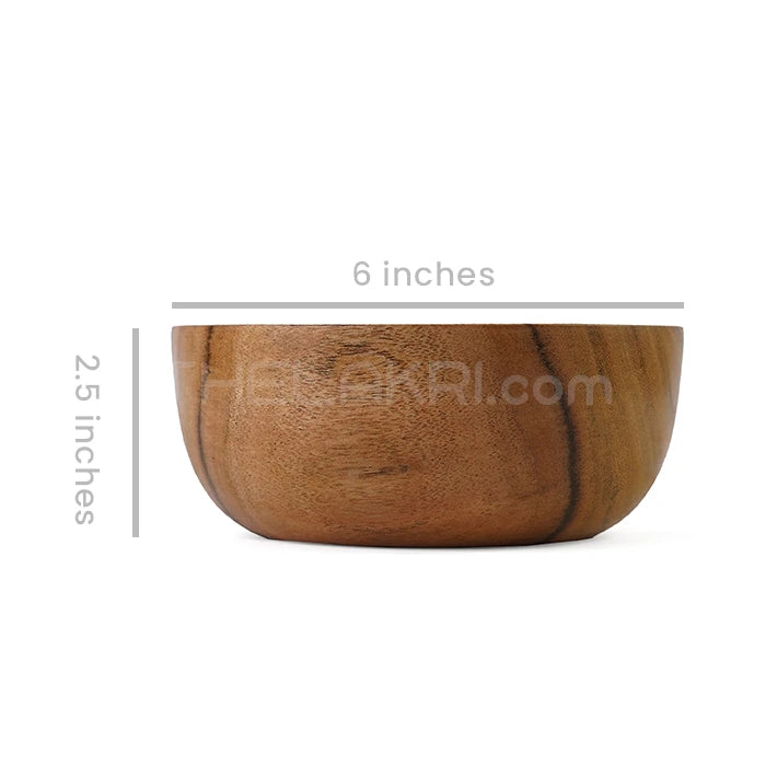 Wooden Bowl Spoon Set