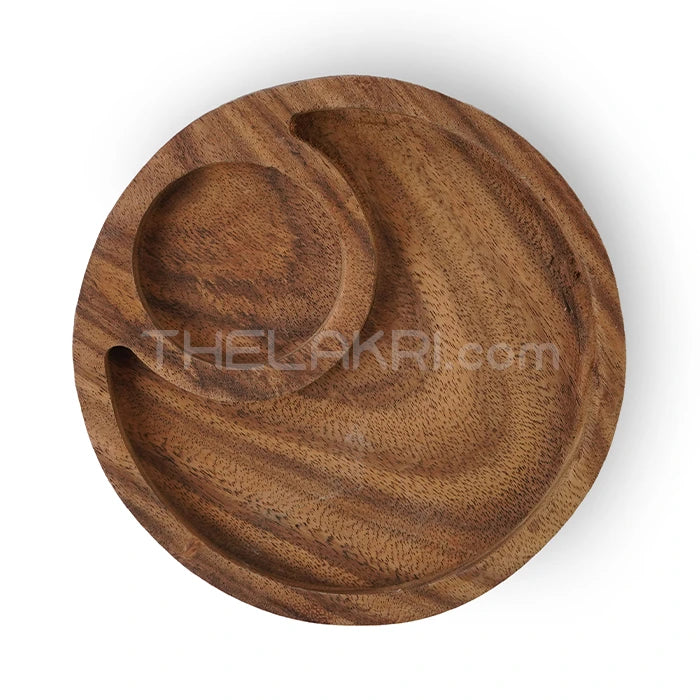 Wooden Tea Tray, Mug and a Spoon Set