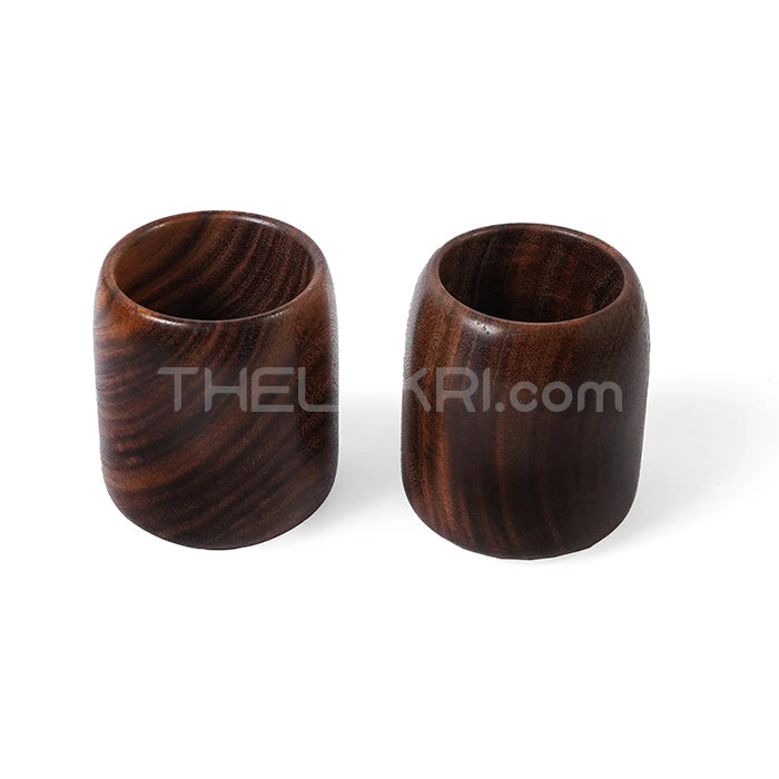 Wooden Cup Tray, Mug and a Spoon Set