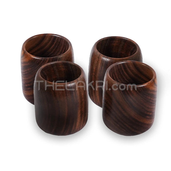 Handcrafted Wooden Glass