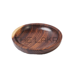 Wooden Glass Plate Spoon Set